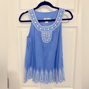 Vineyard Vines Embroidered Summer Top